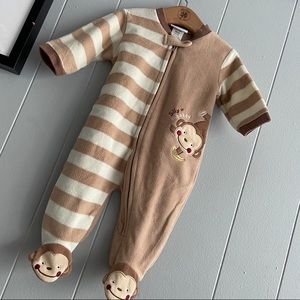 Baby Bon Bebe Micro-Fleece Footed Coverall